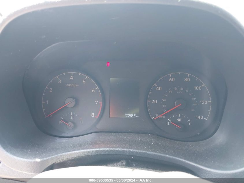 2018 Hyundai Accent Se VIN: 3KPC24A31JE023383 Lot: 39500535