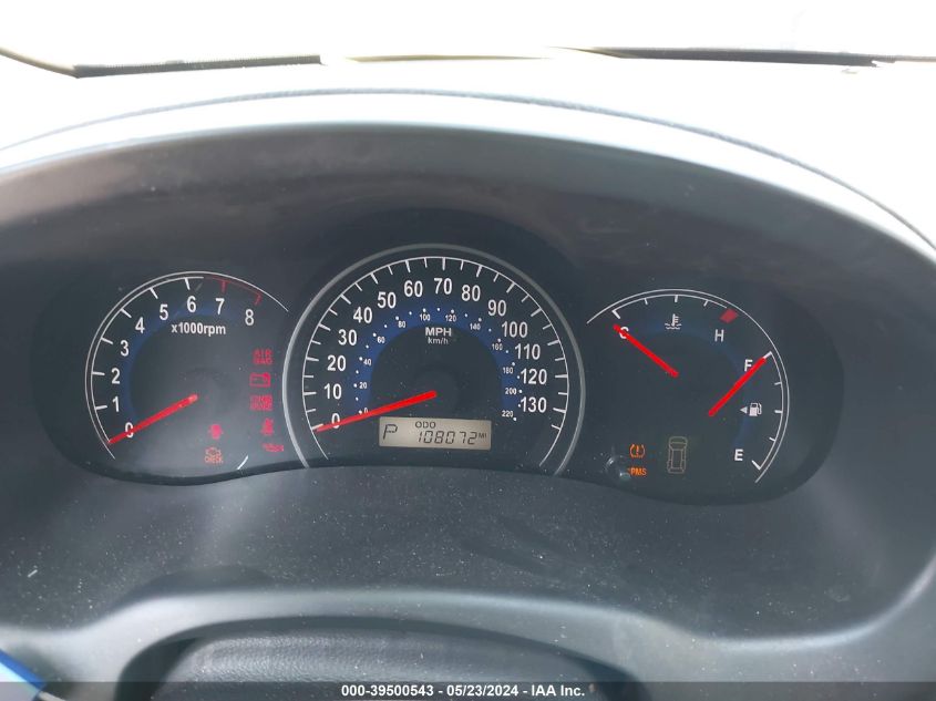 2007 Hyundai Entourage Gls/Limited/Se VIN: KNDMC233376038646 Lot: 39500543