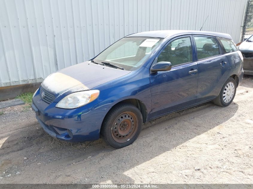 2008 Toyota Matrix VIN: 2T1KR32E58C716449 Lot: 39500556