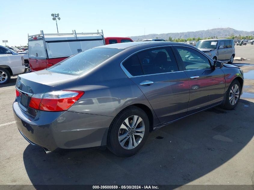 2014 Honda Accord Lx VIN: 1HGCR2F38EA206766 Lot: 39500559