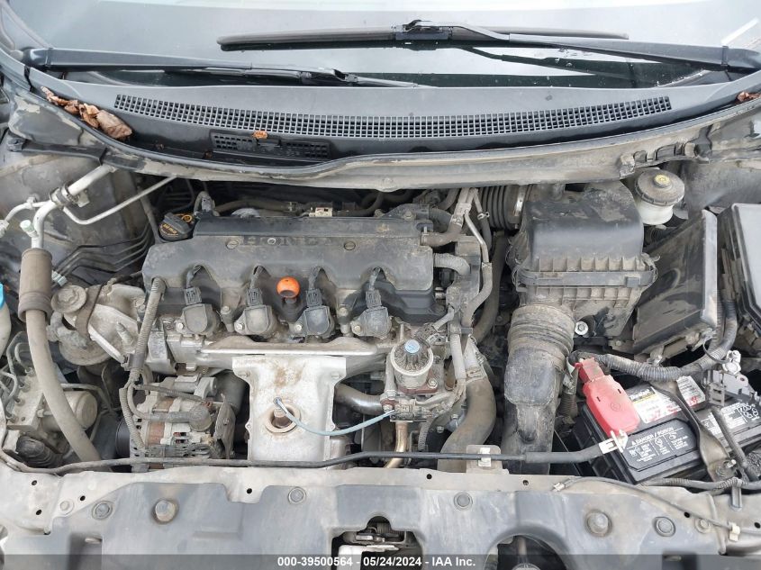 2013 Honda Civic Lx VIN: 19XFB2F5XDE260017 Lot: 39500564