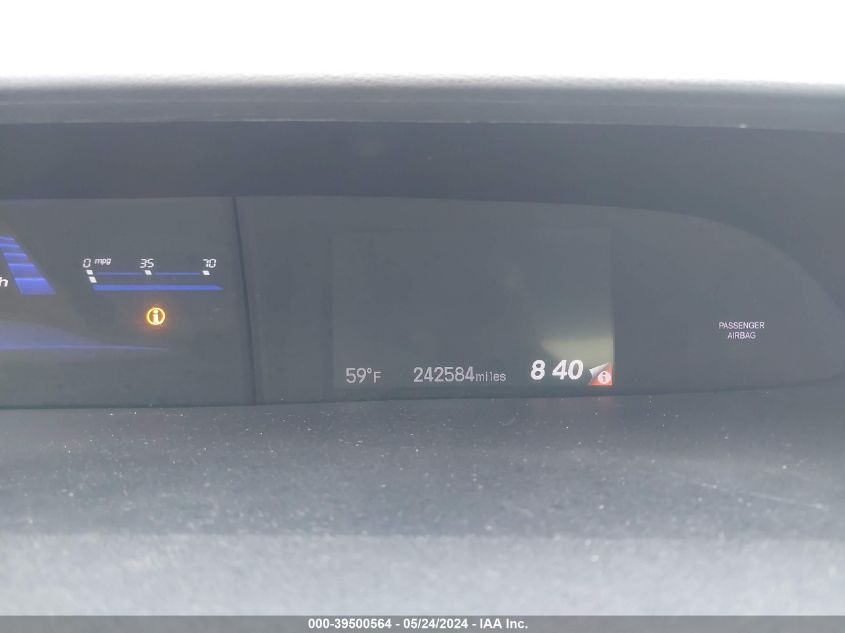 2013 Honda Civic Lx VIN: 19XFB2F5XDE260017 Lot: 39500564