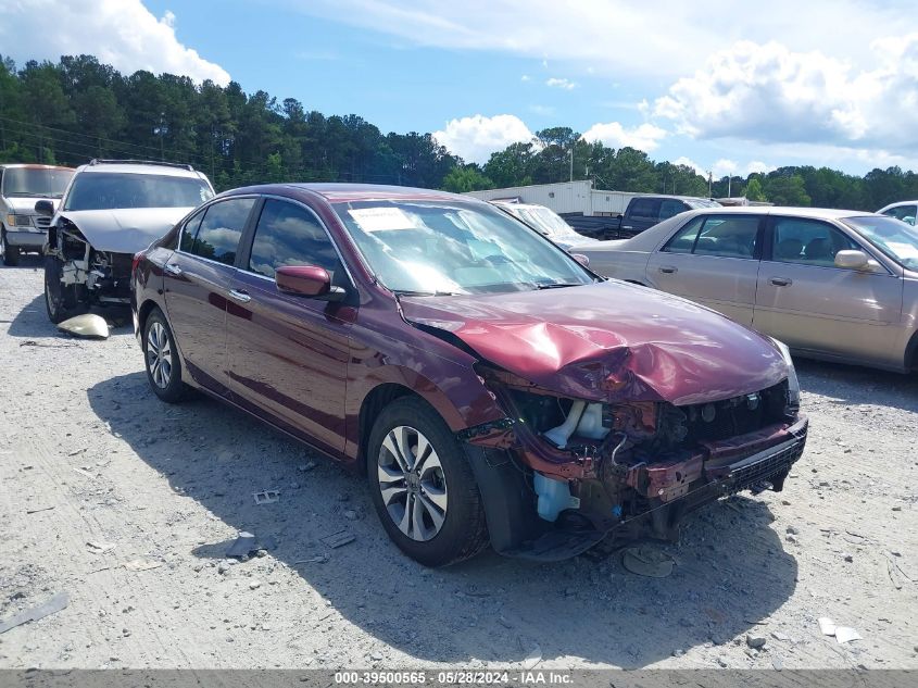 2015 Honda Accord Lx VIN: 1HGCR2F35FA185375 Lot: 39500565