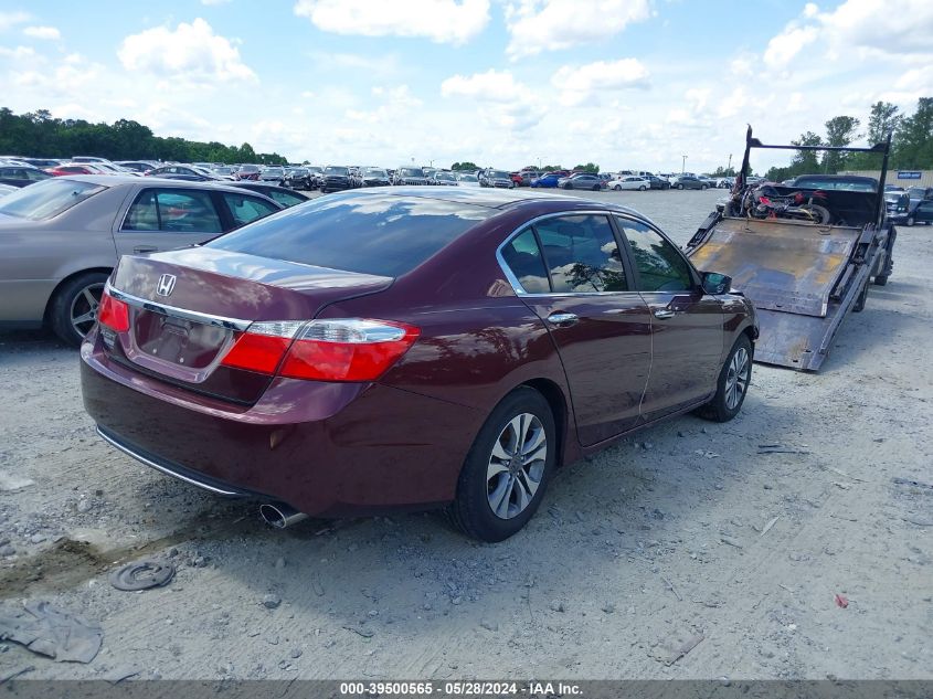 2015 Honda Accord Lx VIN: 1HGCR2F35FA185375 Lot: 39500565