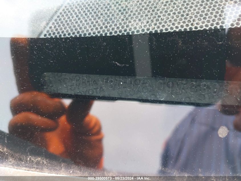 2010 Toyota Prius Ii VIN: JTDKN3DUXA0173308 Lot: 39500573