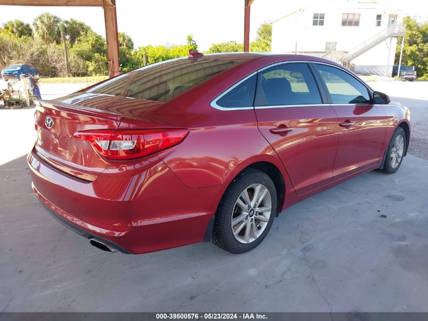 2015 HYUNDAI SONATA SE - 5NPE24AF9FH184098