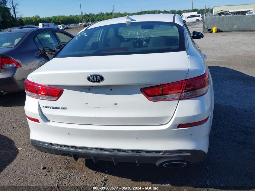 2020 Kia Optima Lx VIN: 5XXGT4L3XLG447182 Lot: 39500577