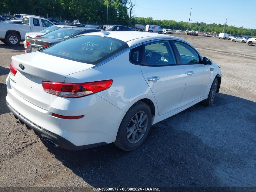 2020 Kia Optima Lx VIN: 5XXGT4L3XLG447182 Lot: 39500577