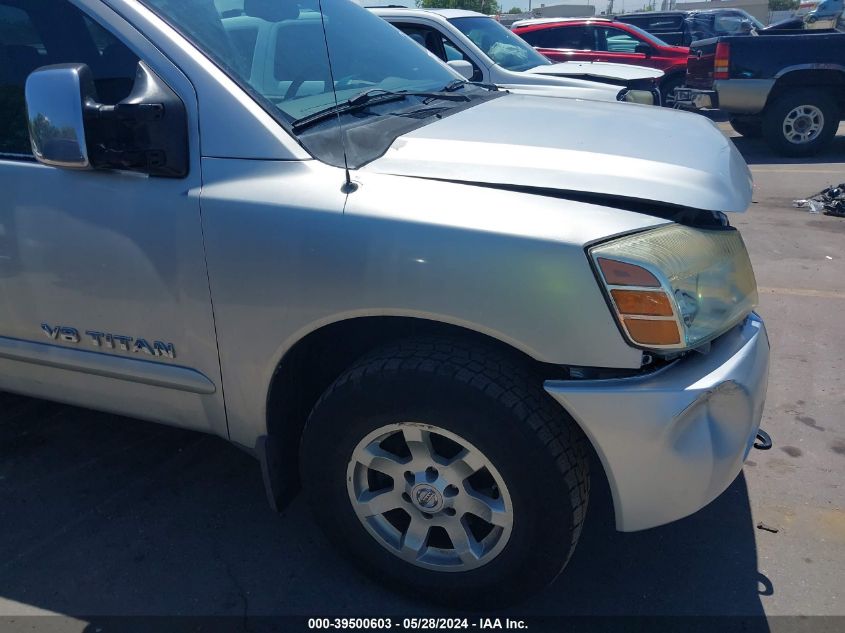 2005 Nissan Titan Xe/Se/Le VIN: 1N6AA07B55N528889 Lot: 39500603