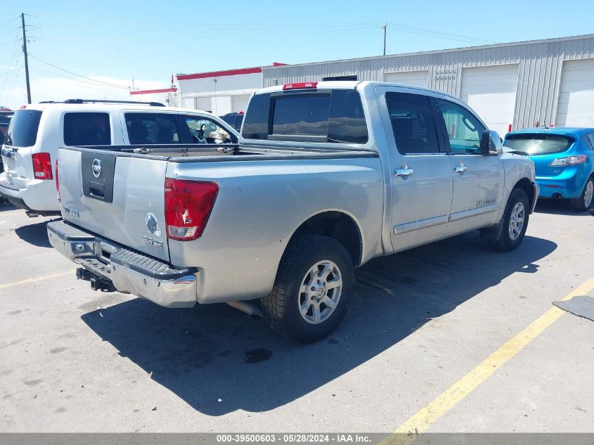 2005 Nissan Titan Xe/Se/Le VIN: 1N6AA07B55N528889 Lot: 39500603