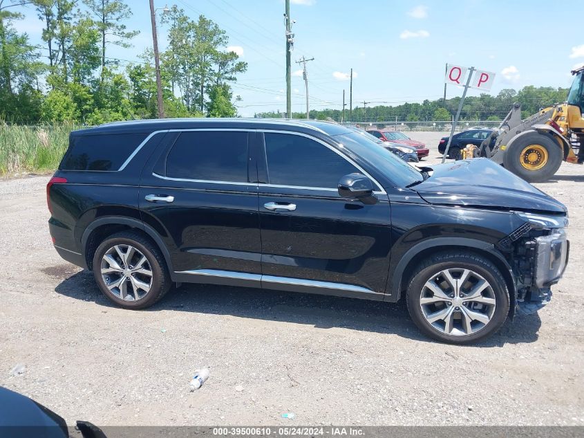 2022 Hyundai Palisade Sel VIN: KM8R34HE8NU389276 Lot: 39500610