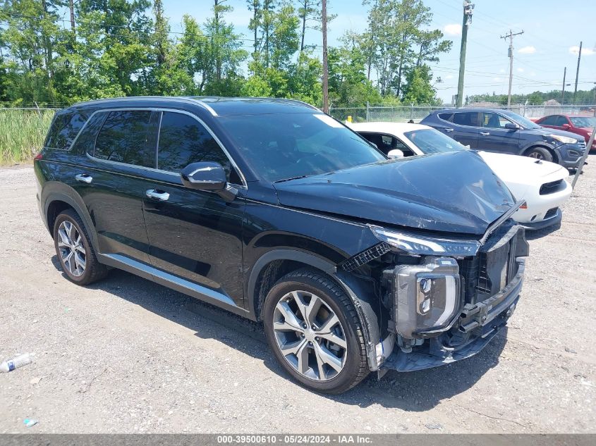 2022 Hyundai Palisade Sel VIN: KM8R34HE8NU389276 Lot: 39500610