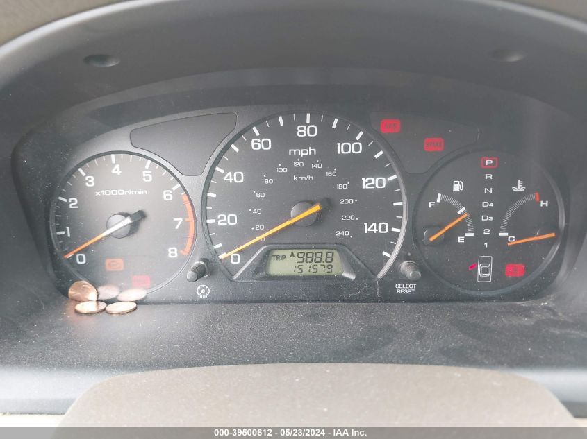 2001 Honda Accord 2.3 Ex VIN: JHMCG66061C023994 Lot: 39500612