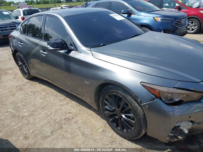 2019 Infiniti Q50 3.0T Luxe VIN: JN1EV7AR4KM591378 Lot: 39500616