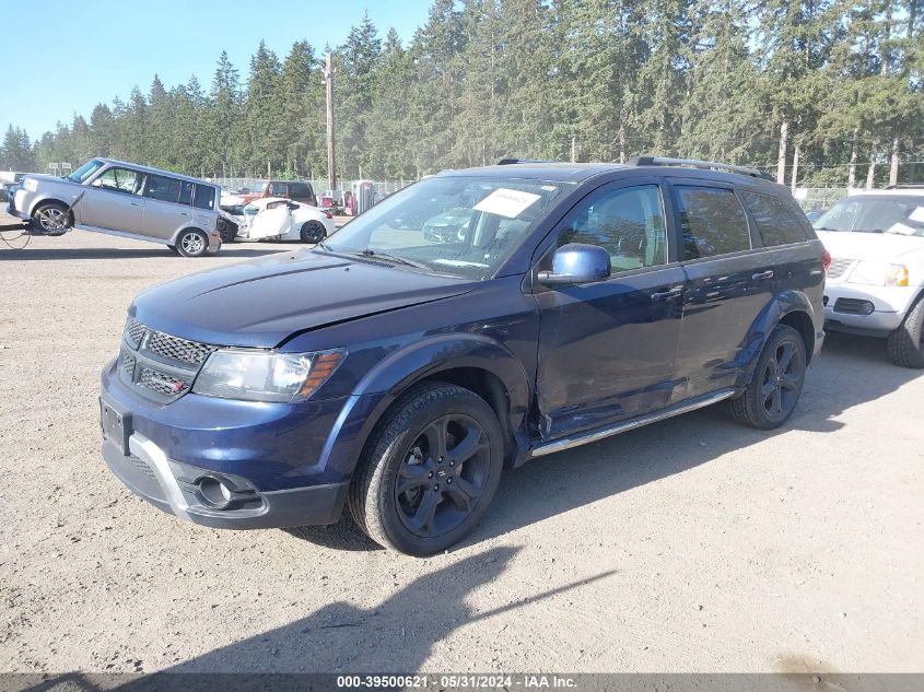 2018 Dodge Journey Crossroad Awd VIN: 3C4PDDGG9JT430921 Lot: 39500621