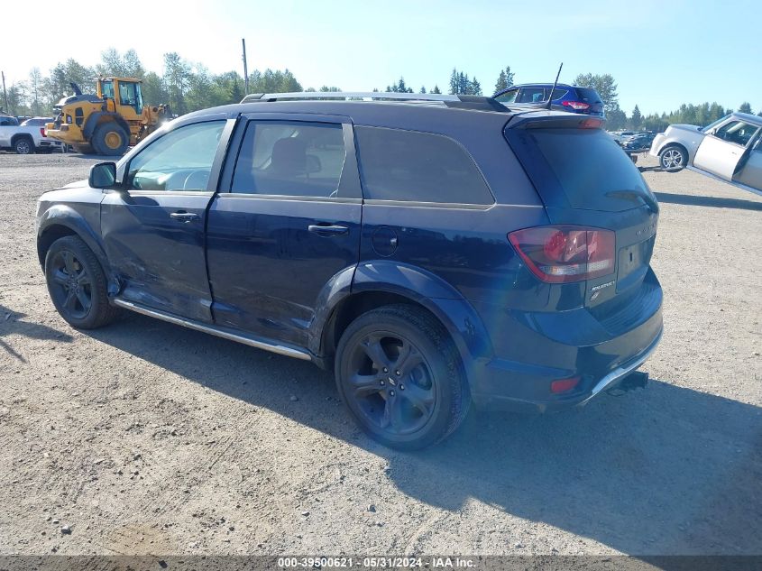 2018 Dodge Journey Crossroad Awd VIN: 3C4PDDGG9JT430921 Lot: 39500621