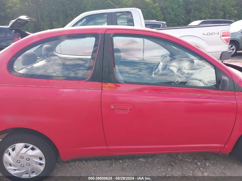 2002 Toyota Echo VIN: JTDAT123220249637 Lot: 39500625