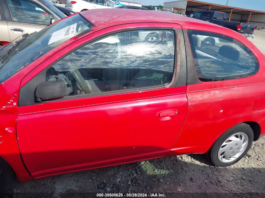 2002 Toyota Echo VIN: JTDAT123220249637 Lot: 39500625