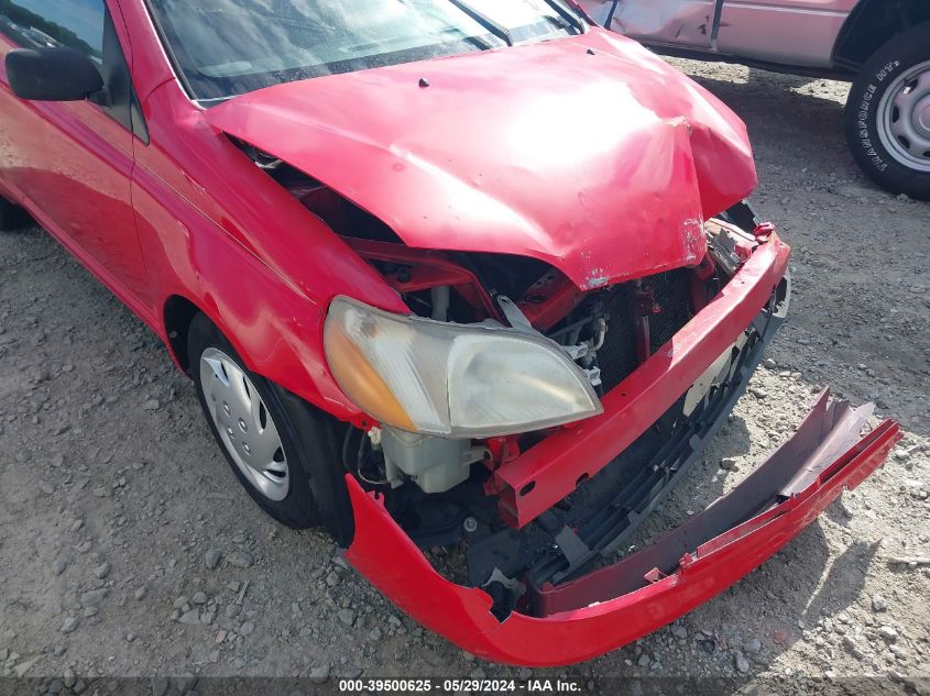 2002 Toyota Echo VIN: JTDAT123220249637 Lot: 39500625