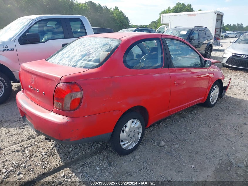 2002 Toyota Echo VIN: JTDAT123220249637 Lot: 39500625