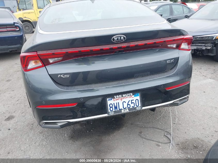 2021 Kia K5 Ex VIN: 5XXG34J28MG067768 Lot: 39500630