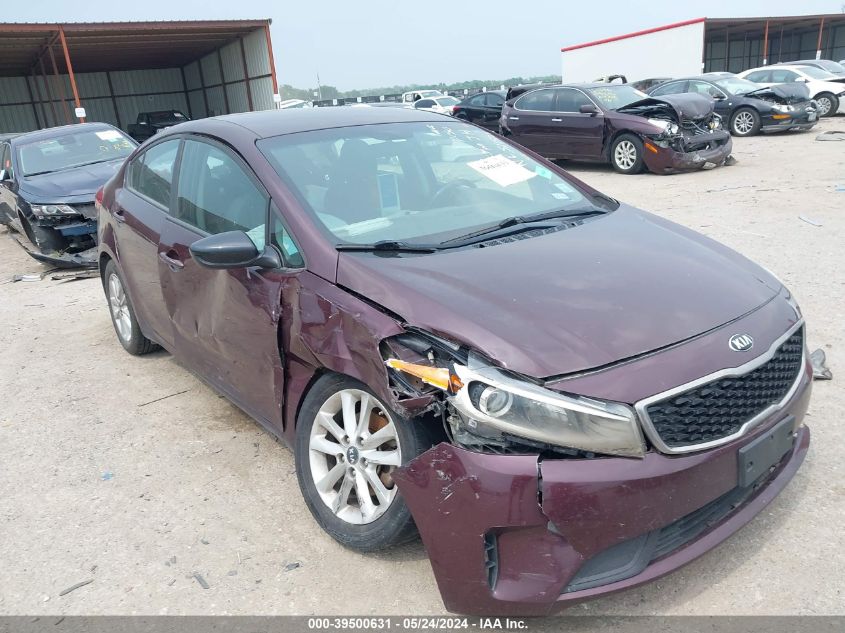 2017 Kia Forte Lx VIN: 3KPFL4A76HE145891 Lot: 39500631