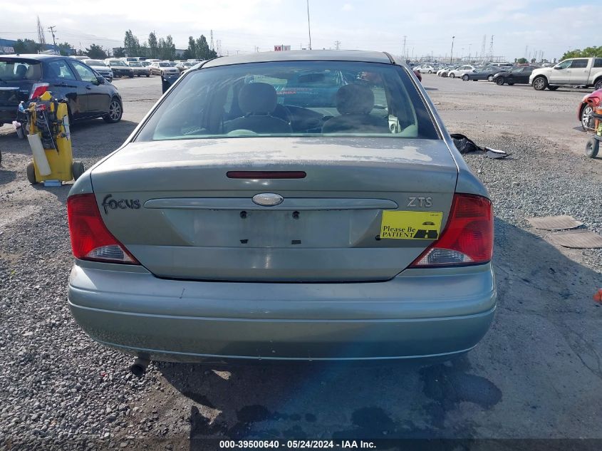 2004 Ford Focus Zts VIN: 1FAFP38Z64W200514 Lot: 39500640