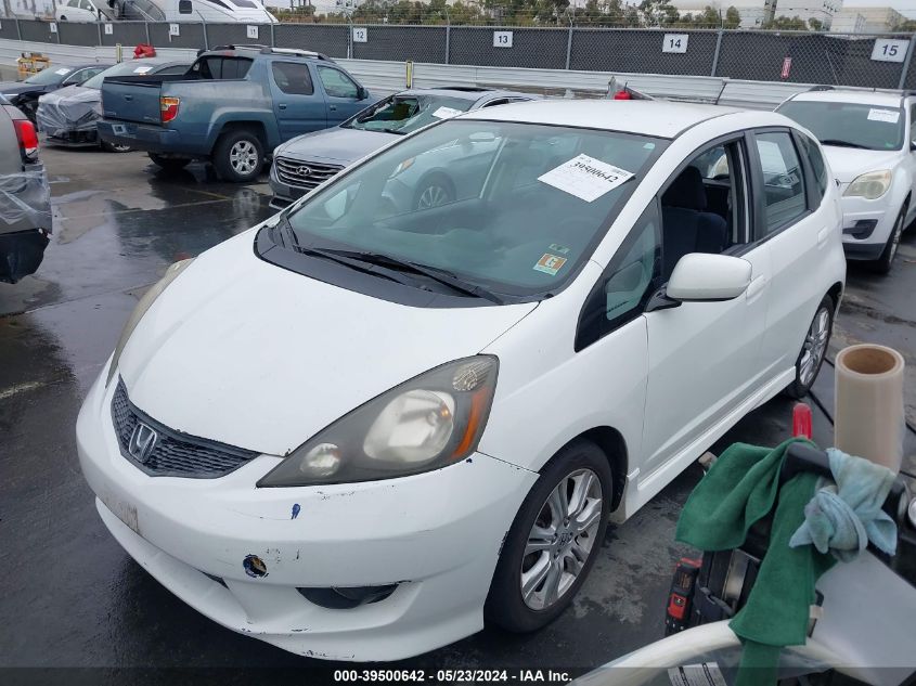 2010 Honda Fit Sport VIN: JHMGE8H48AC014121 Lot: 39500642