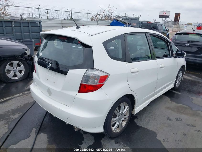 2010 Honda Fit Sport VIN: JHMGE8H48AC014121 Lot: 39500642