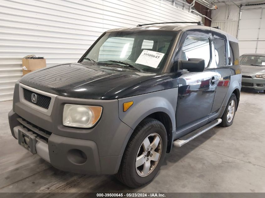 2003 Honda Element Ex VIN: 5J6YH28523L002093 Lot: 39500645