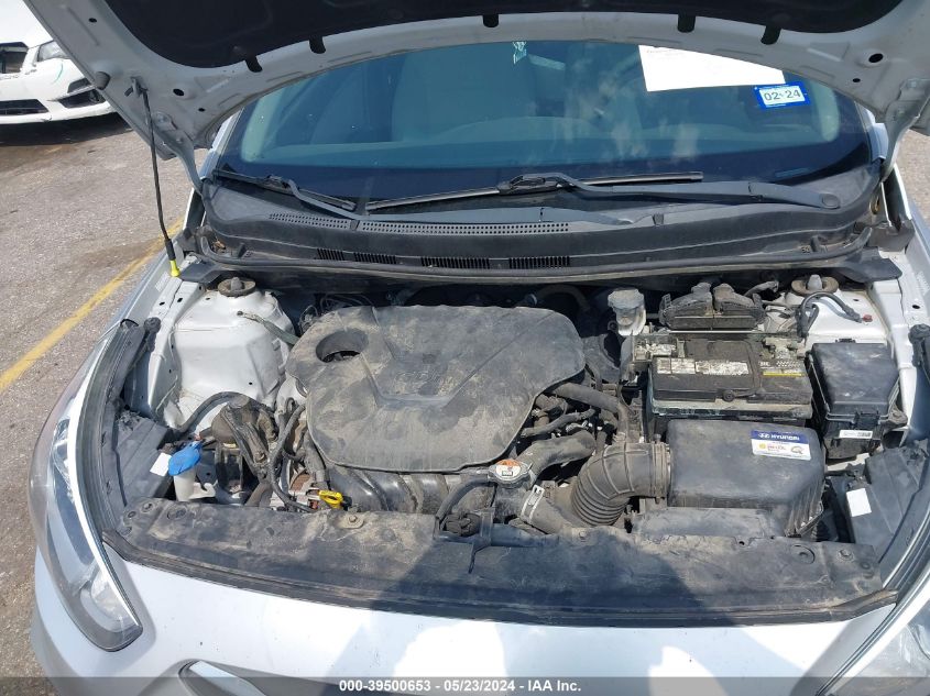 2017 Hyundai Accent Se VIN: KMHCT4AE9HU307186 Lot: 39500653