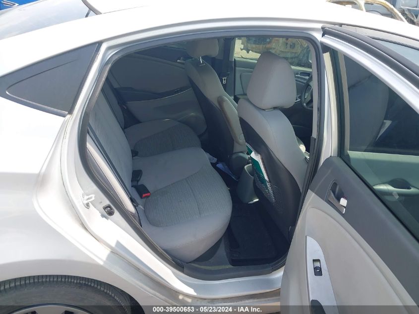 2017 Hyundai Accent Se VIN: KMHCT4AE9HU307186 Lot: 39500653