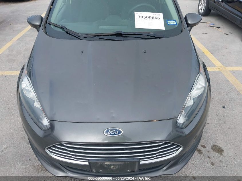 2018 Ford Fiesta Se VIN: 3FADP4EJ7JM139116 Lot: 39500666