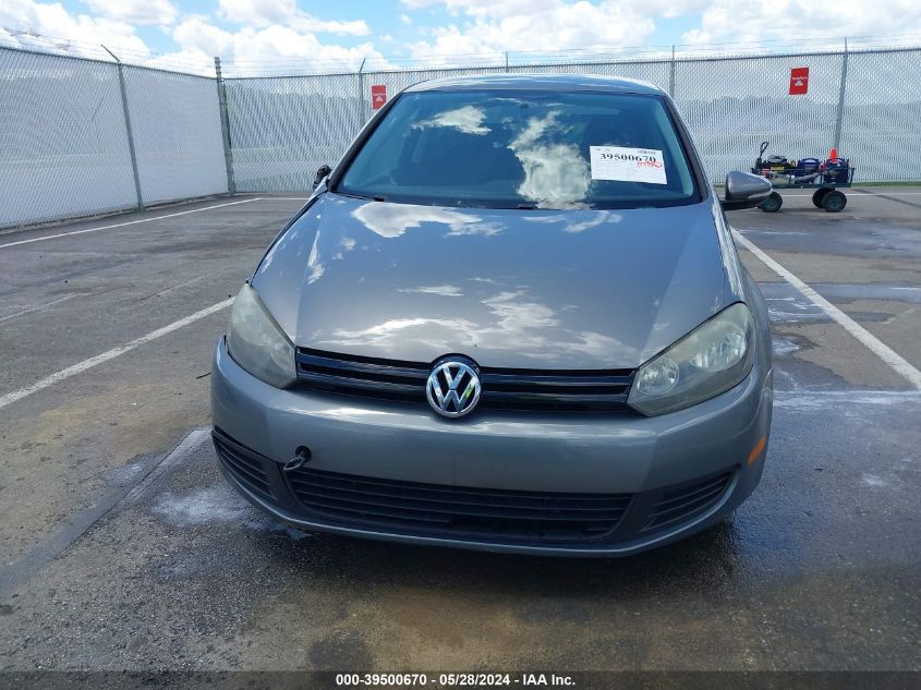 2011 Volkswagen Golf 2.5L 2-Door VIN: WVWBA7AJ0BW297910 Lot: 39500670