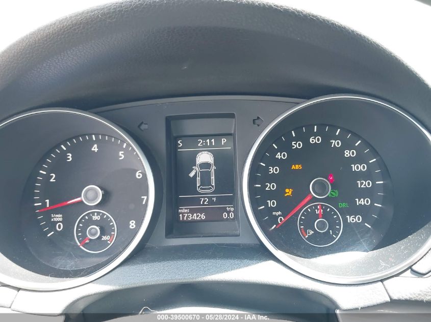 2011 Volkswagen Golf 2.5L 2-Door VIN: WVWBA7AJ0BW297910 Lot: 39500670