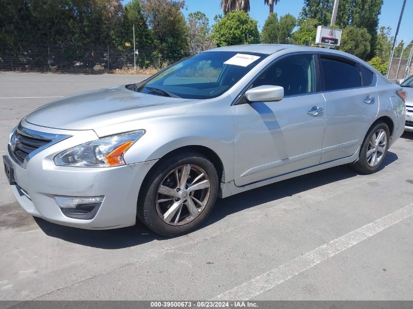 2014 Nissan Altima 2.5 Sv VIN: 1N4AL3AP1EN213922 Lot: 39500673