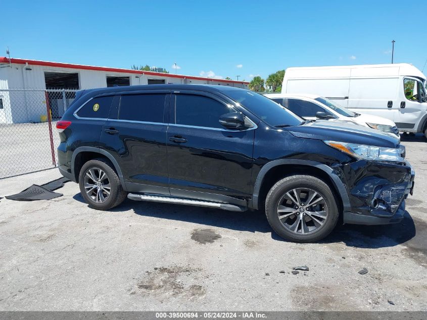 2019 Toyota Highlander Le Plus VIN: 5TDZZRFH2KS347019 Lot: 39500694