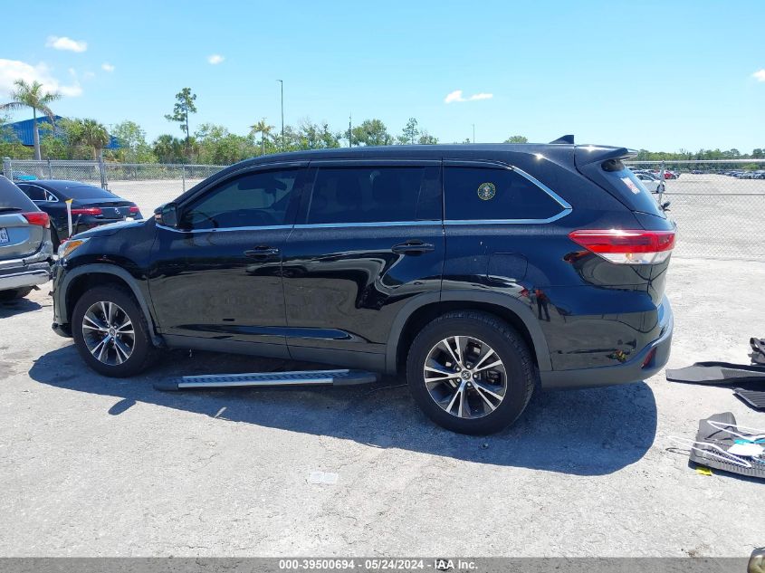 2019 Toyota Highlander Le Plus VIN: 5TDZZRFH2KS347019 Lot: 39500694
