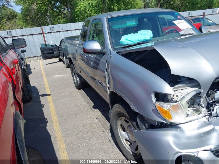 2005 Toyota Tundra Sr5 V8 VIN: 5TBBT441855470610 Lot: 39500695