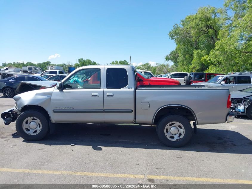 2005 Toyota Tundra Sr5 V8 VIN: 5TBBT441855470610 Lot: 39500695