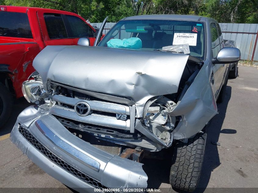 2005 Toyota Tundra Sr5 V8 VIN: 5TBBT441855470610 Lot: 39500695