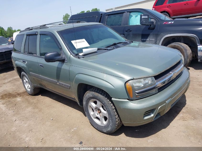 2003 Chevrolet Trailblazer Ls VIN: 1GNDT13S132286050 Lot: 39500698