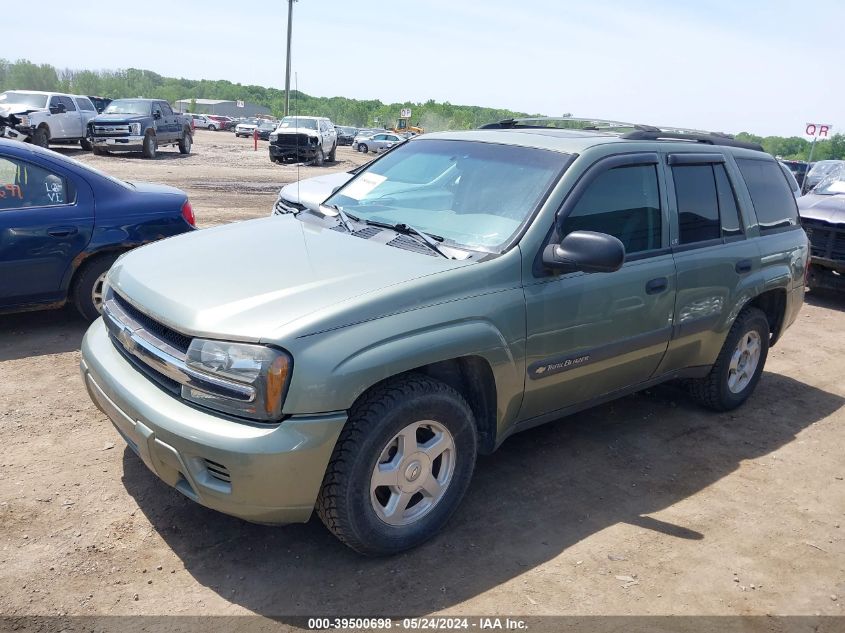 2003 Chevrolet Trailblazer Ls VIN: 1GNDT13S132286050 Lot: 39500698