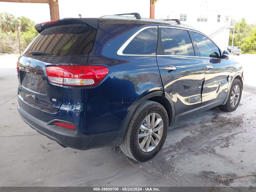 2016 Kia Sorento 2.4L Lx VIN: 5XYPG4A30GG095044 Lot: 39500700