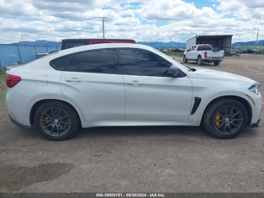 2015 BMW X6 M VIN: 5YMKW8C53F0R42721 Lot: 39500701