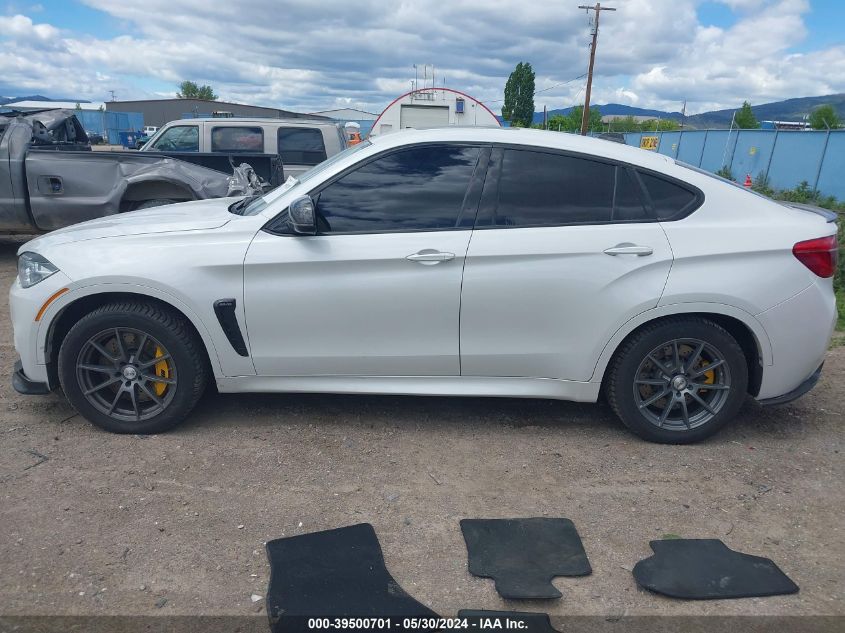 2015 BMW X6 M VIN: 5YMKW8C53F0R42721 Lot: 39500701