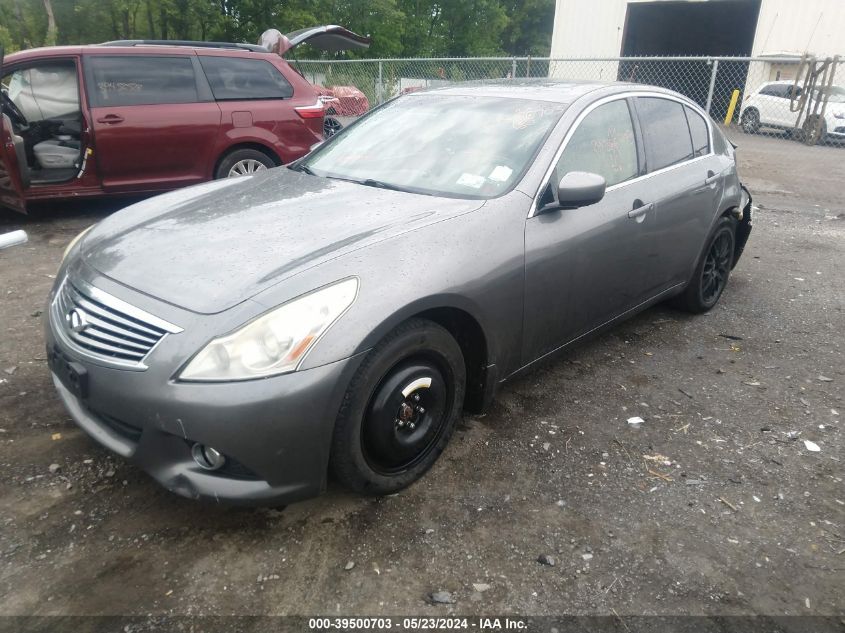 2010 Infiniti G37X VIN: JN1CV6AR1AM460683 Lot: 39500703