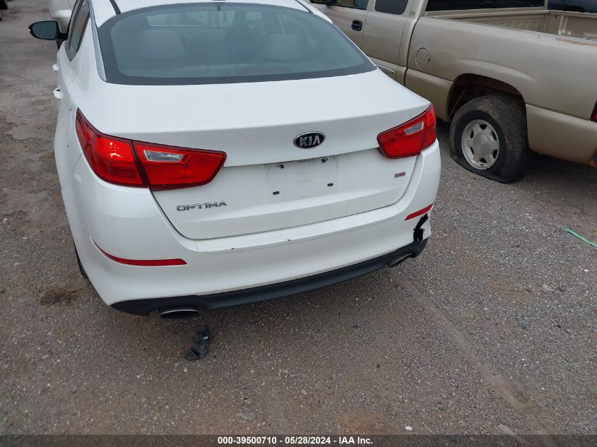 2015 Kia Optima Lx VIN: KNAGM4A78F5620710 Lot: 39500710