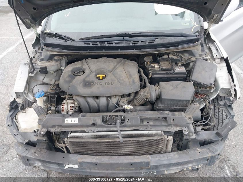 2014 Hyundai Elantra Se VIN: 5NPDH4AE3EH516794 Lot: 39500727