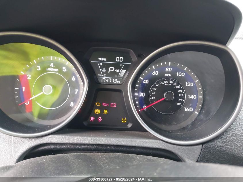 2014 Hyundai Elantra Se VIN: 5NPDH4AE3EH516794 Lot: 39500727